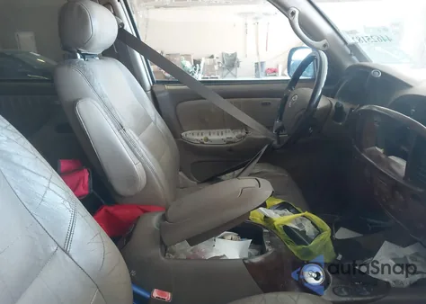 2004 Toyota Sequoia Limited V8 z USA, uszkodzony, nr VIN 5TDZT38A24S214617